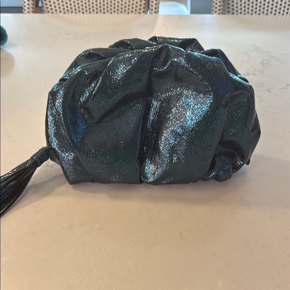 Rebecca Minkoff Sparkly Dark Blue Clutch